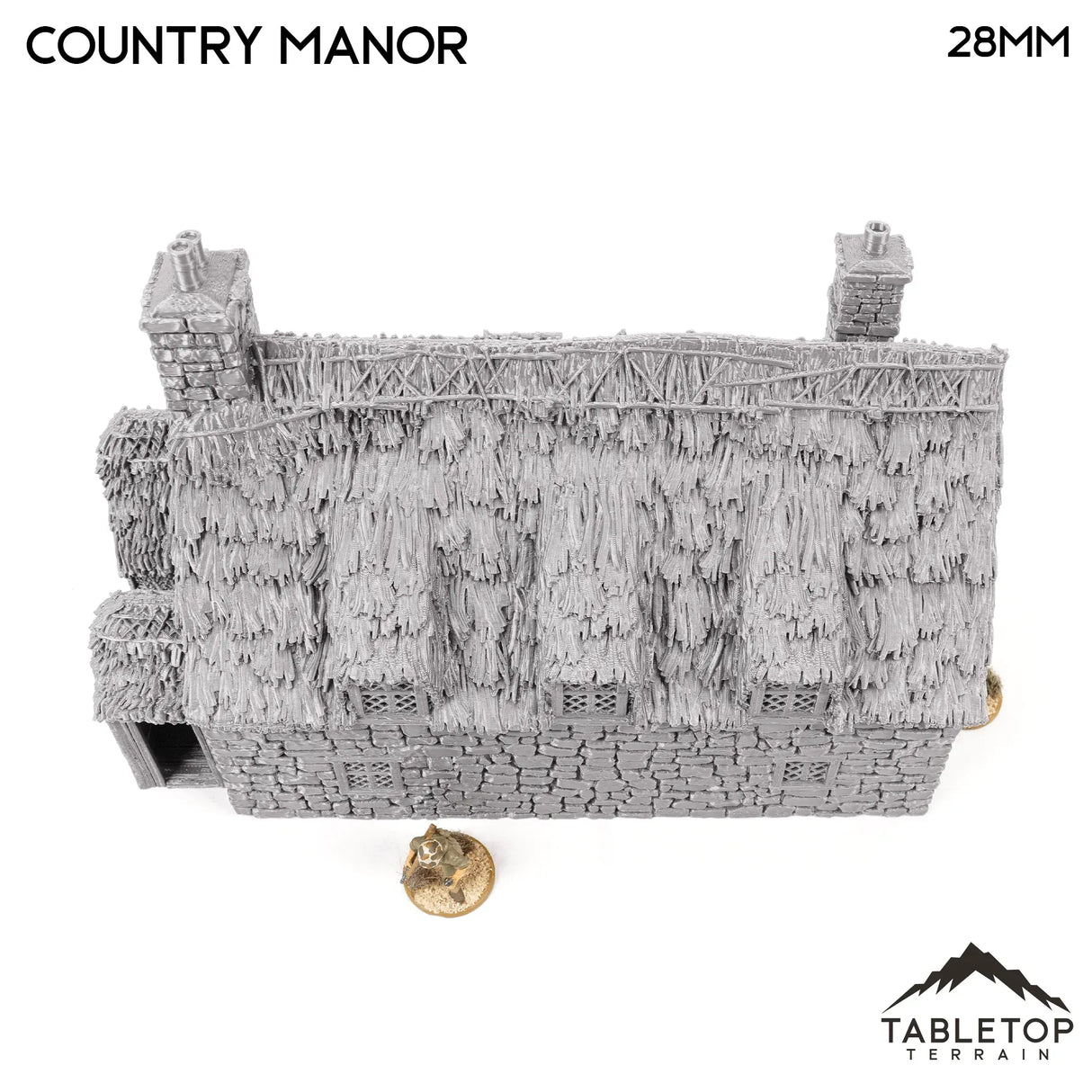Tabletop Terrain Building Country Manor - Country & King - Fantasy Historical Building