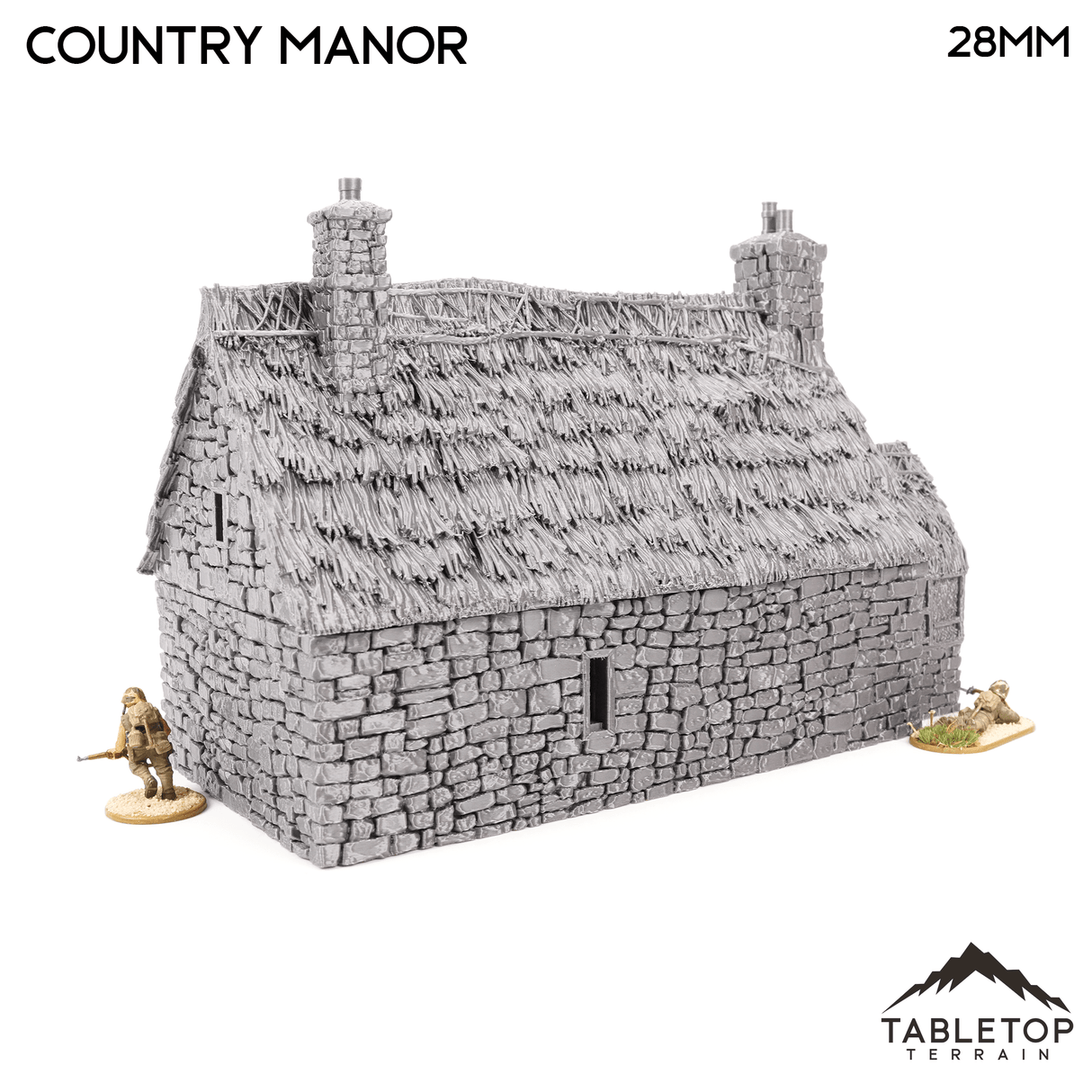 Tabletop Terrain Building Country Manor - Country & King - Fantasy Historical Building