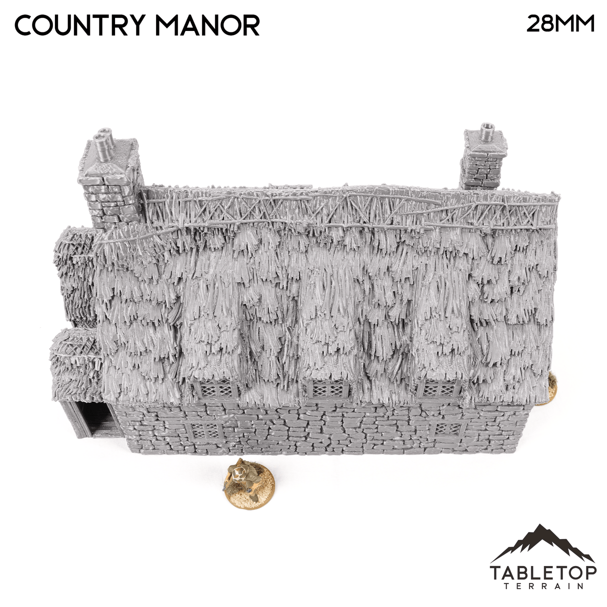 Tabletop Terrain Building Country Manor - Country & King - Fantasy Historical Building