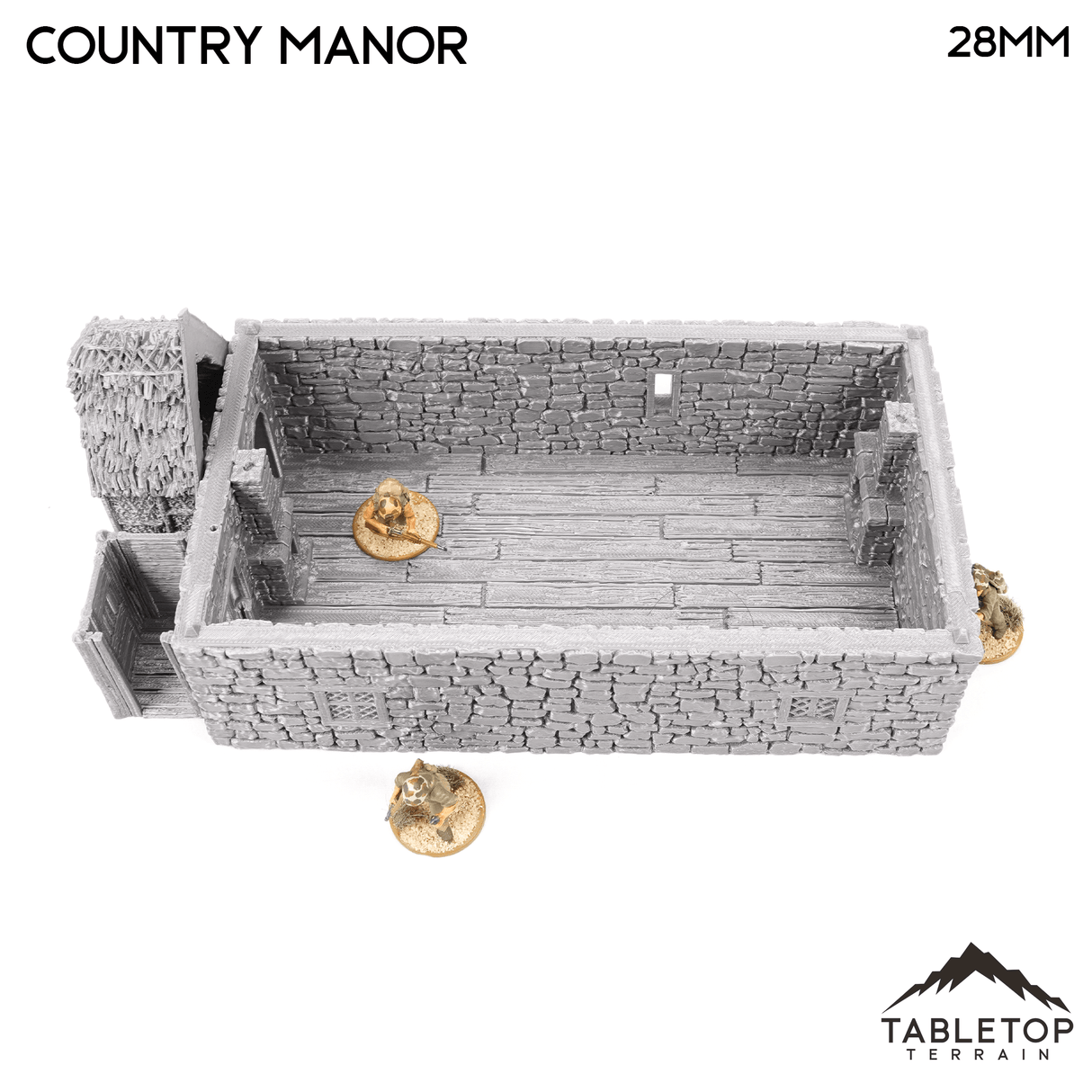 Tabletop Terrain Building Country Manor - Country & King - Fantasy Historical Building