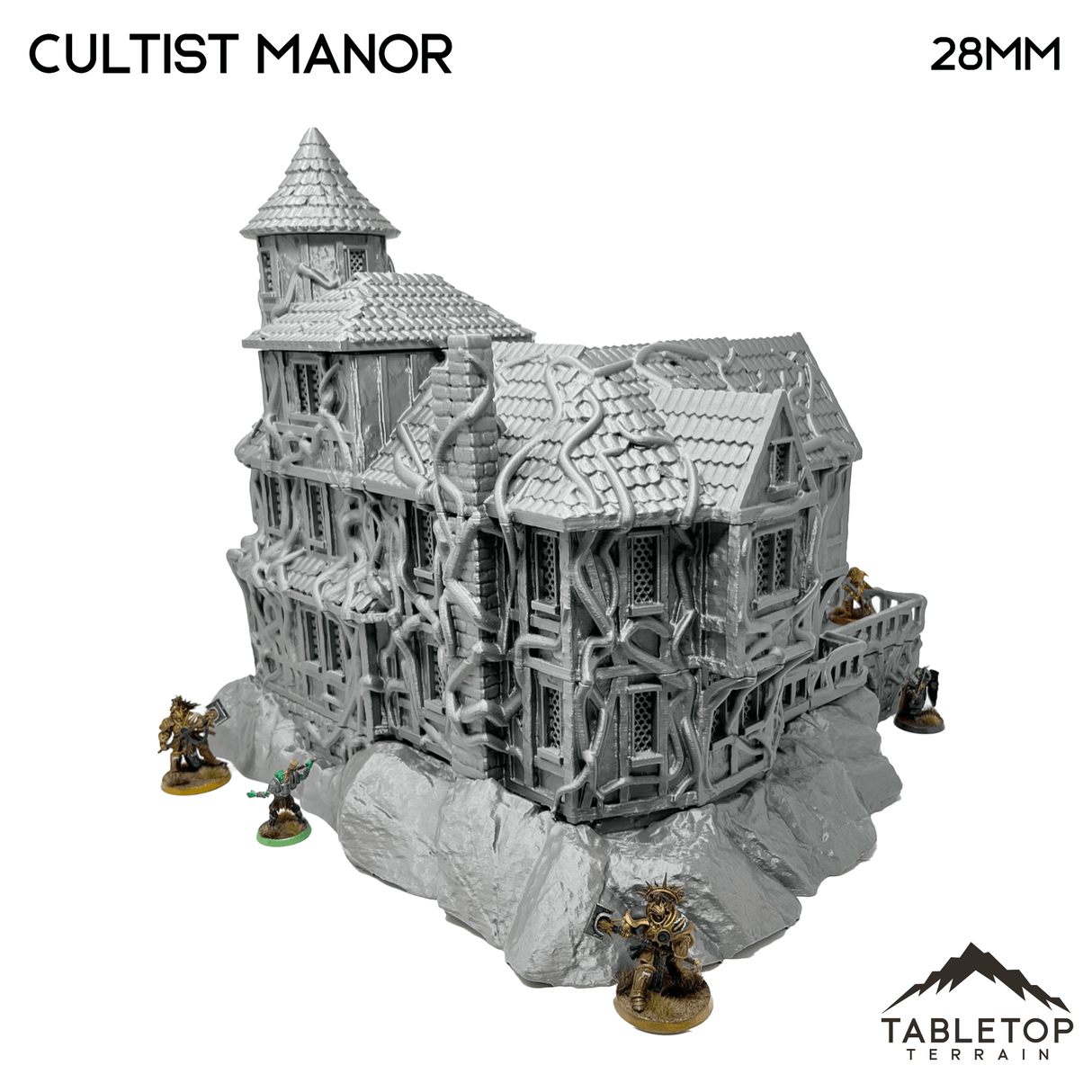 Tabletop Terrain Building Cultist Manor