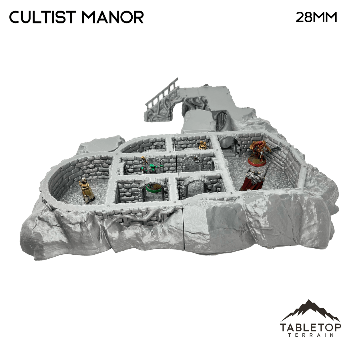 Tabletop Terrain Building Cultist Manor