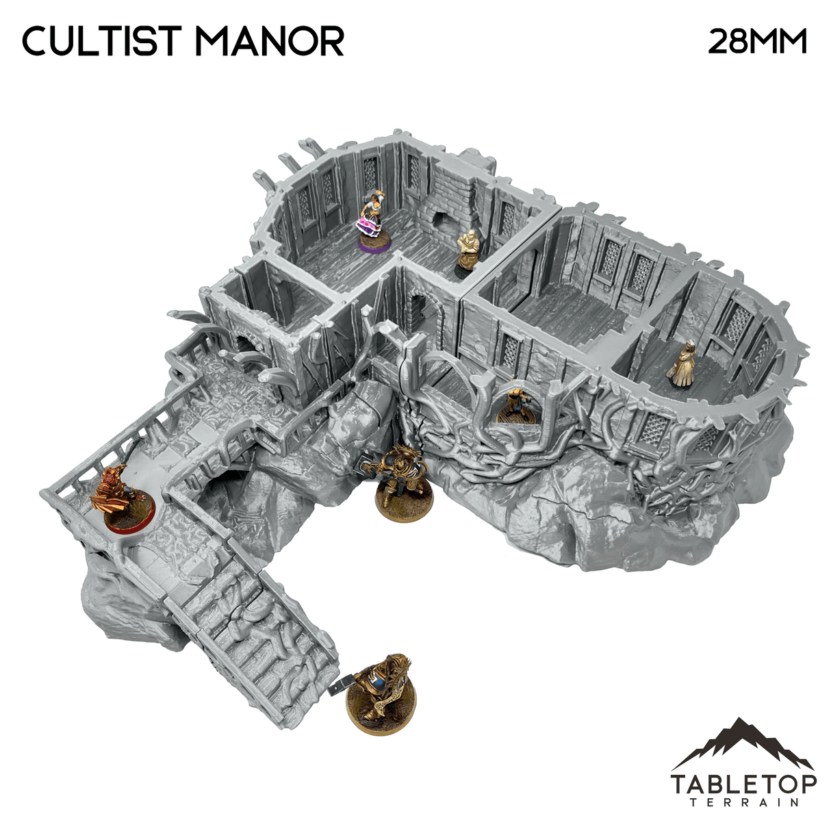Tabletop Terrain Building Cultist Manor