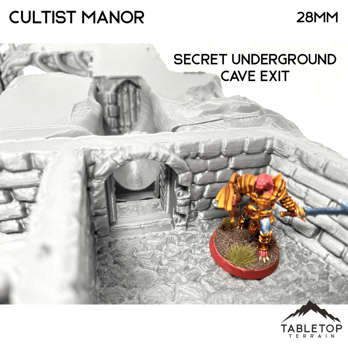 Tabletop Terrain Building Cultist Manor