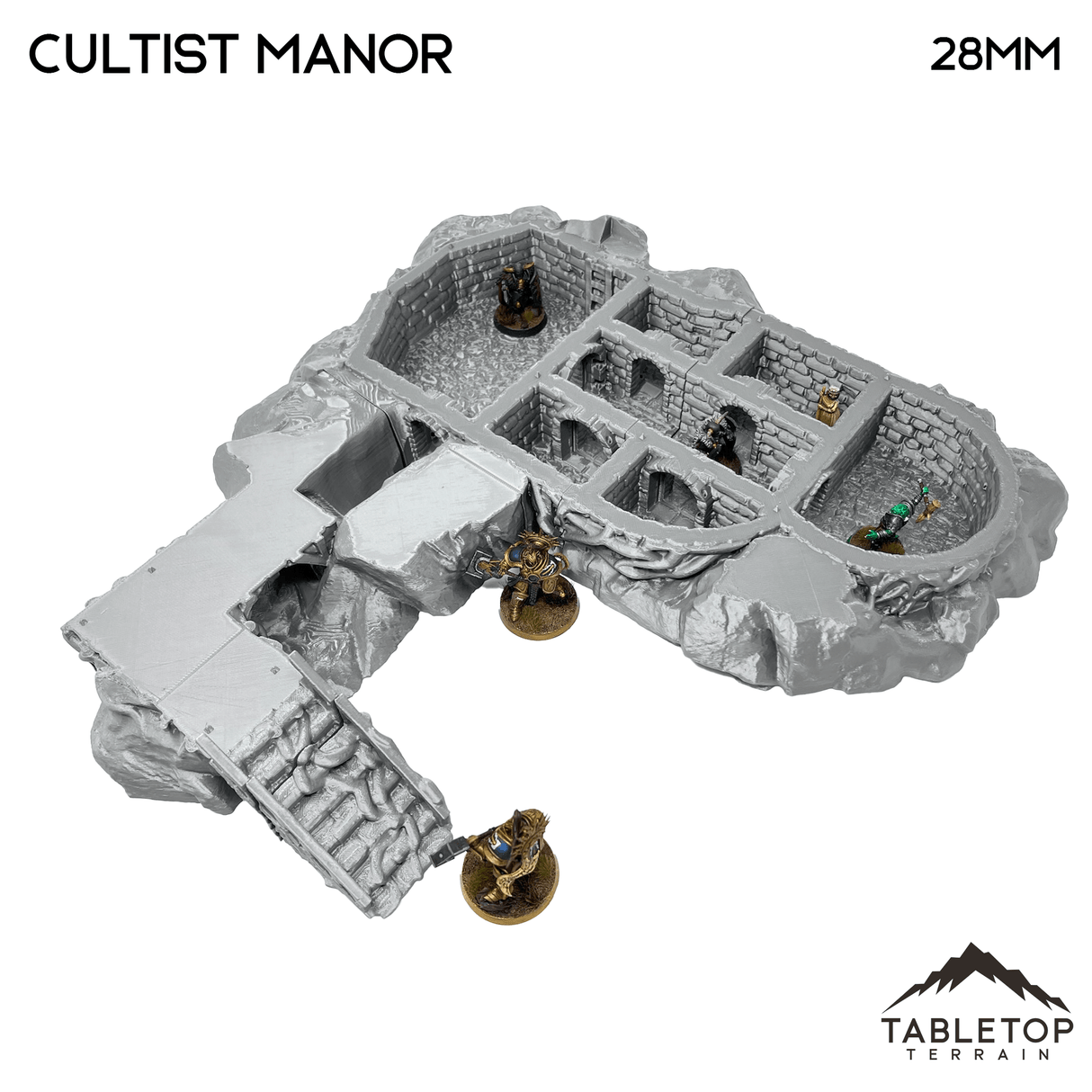 Tabletop Terrain Building Cultist Manor