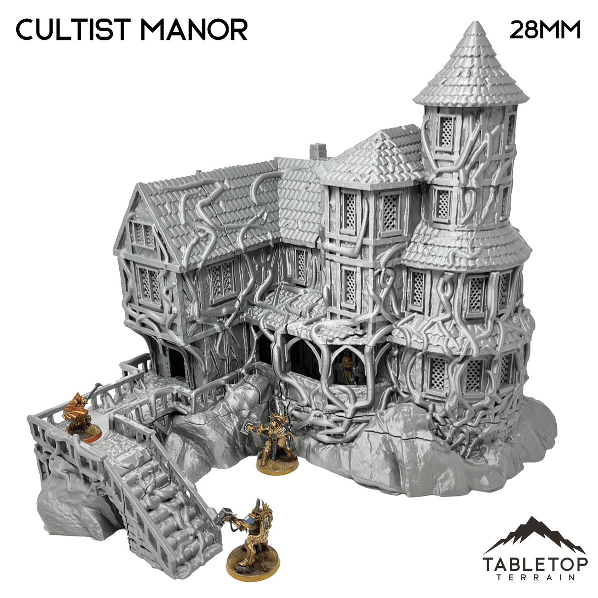 Tabletop Terrain Building Cultist Manor