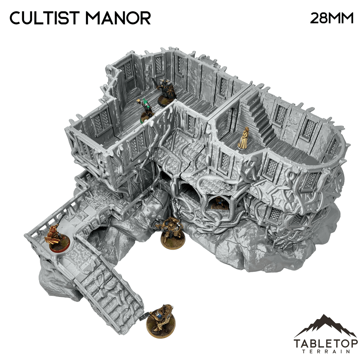 Tabletop Terrain Building Cultist Manor