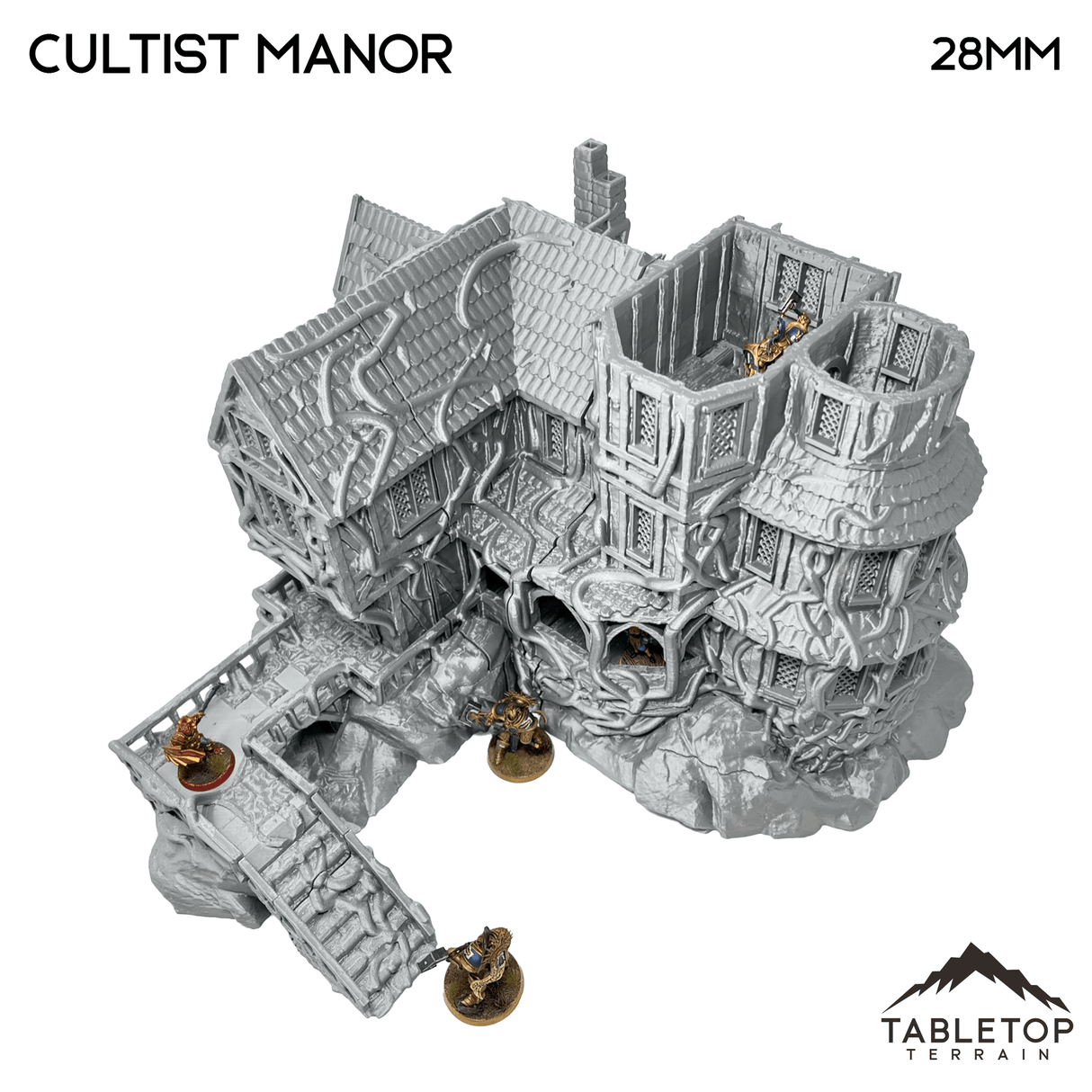 Tabletop Terrain Building Cultist Manor