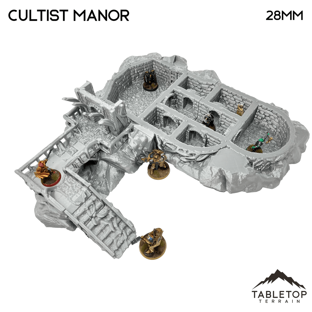 Tabletop Terrain Building Cultist Manor