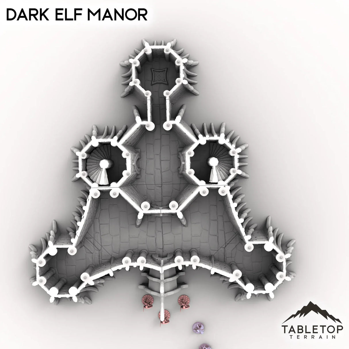 Tabletop Terrain Building Dark Elf Manor