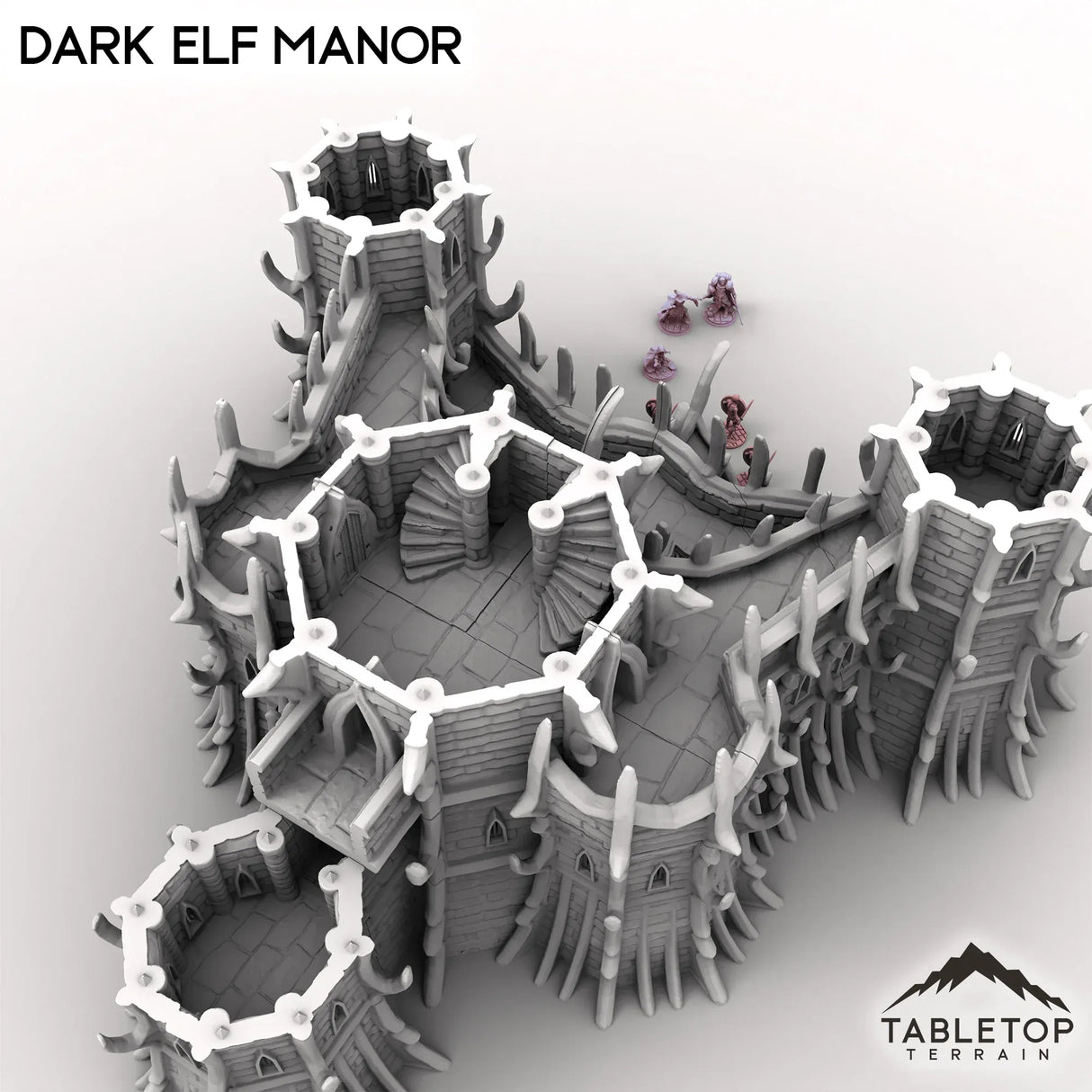 Tabletop Terrain Building Dark Elf Manor