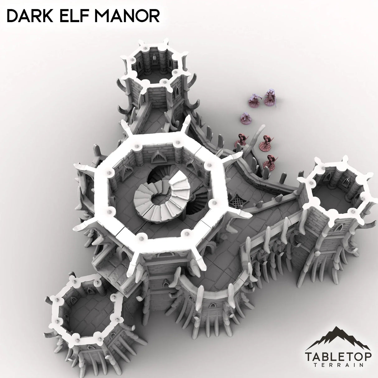 Tabletop Terrain Building Dark Elf Manor