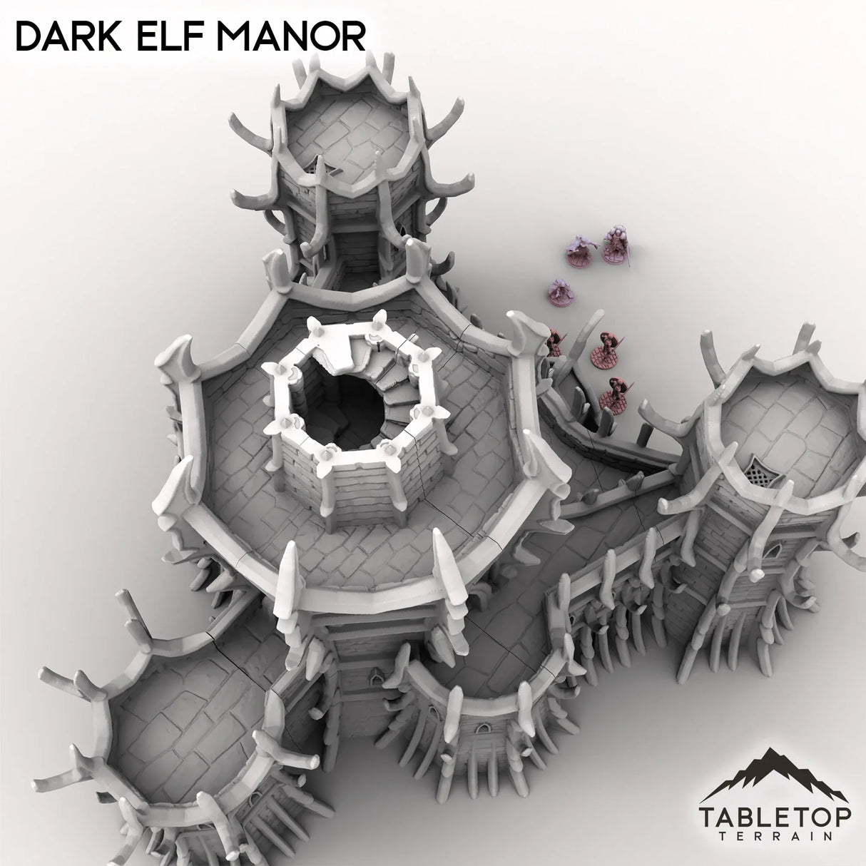 Tabletop Terrain Building Dark Elf Manor