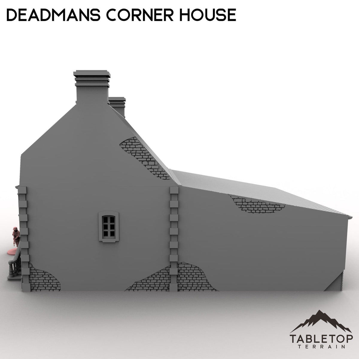 Tabletop Terrain Building Deadmans Corner House