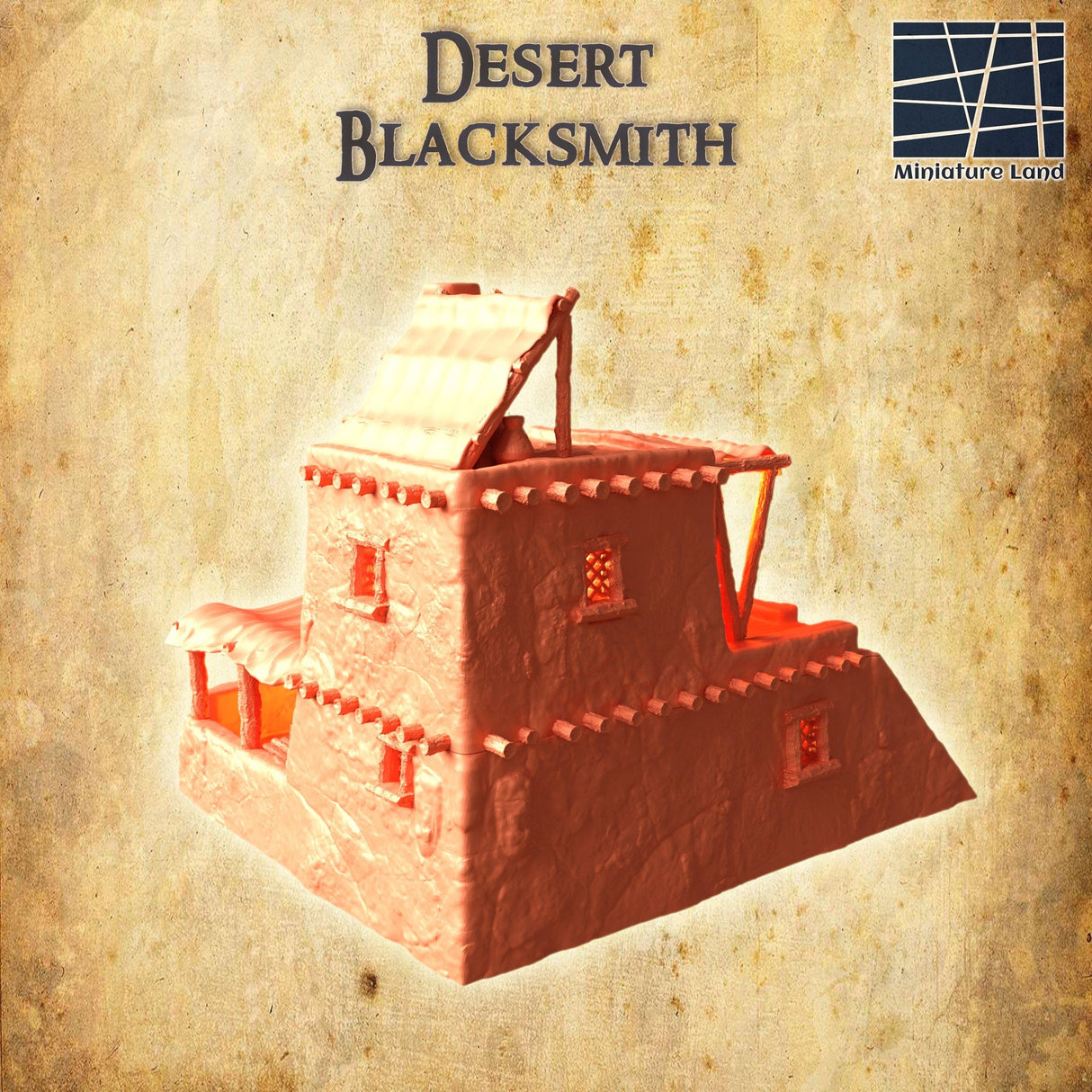 Tabletop Terrain Building Desert Blacksmith