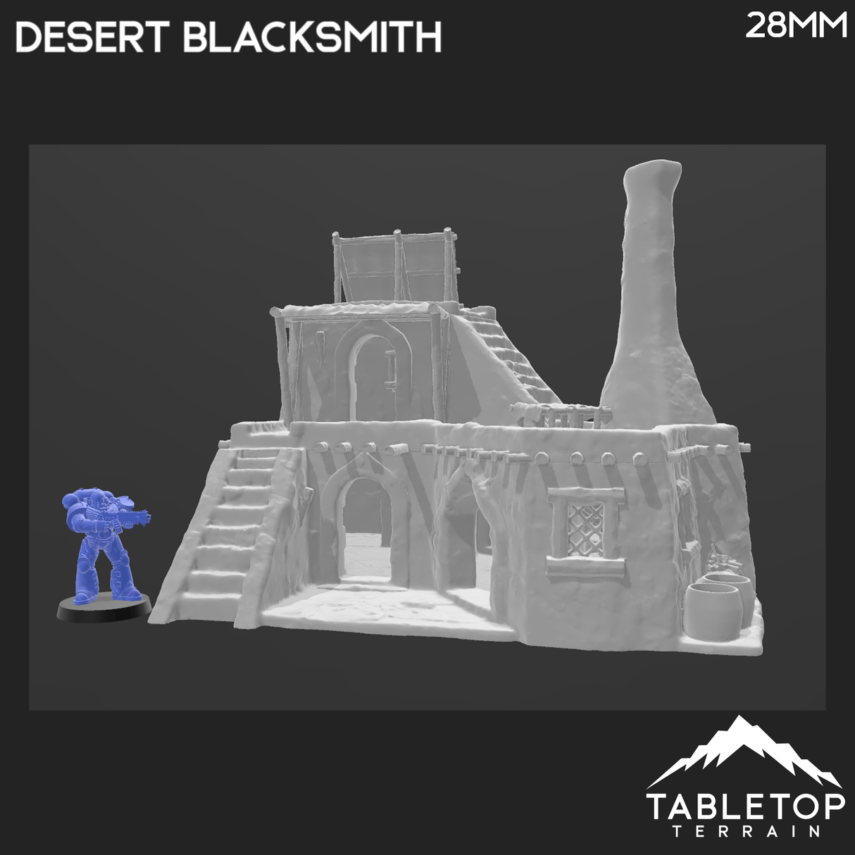 Tabletop Terrain Building Desert Blacksmith