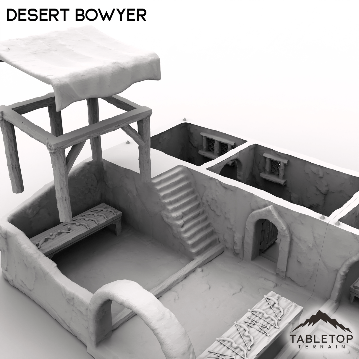 Tabletop Terrain Building Desert Bowyer