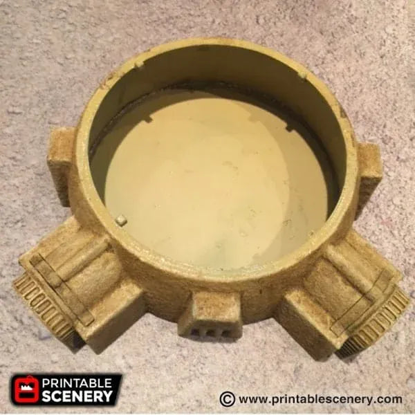 Tabletop Terrain Building Desert Building B - Star Wars Legion Building