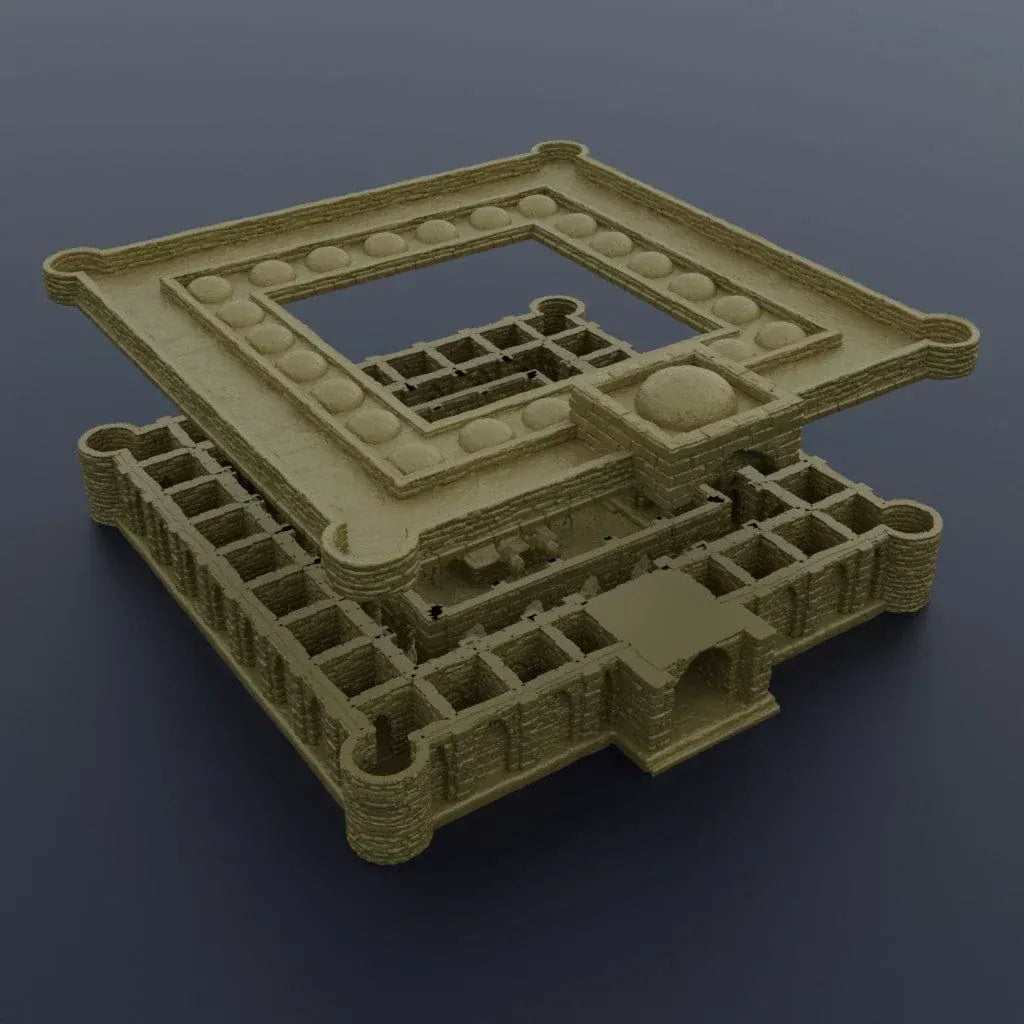 Tabletop Terrain Building Desert Caravanserai