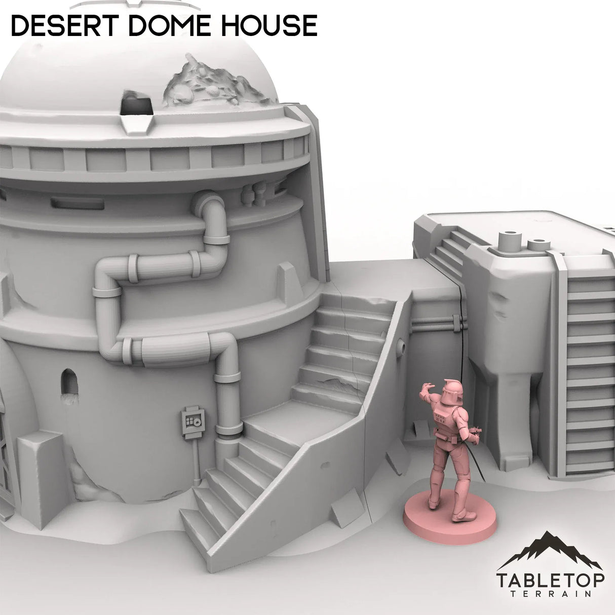 Tabletop Terrain Building Desert Dome House