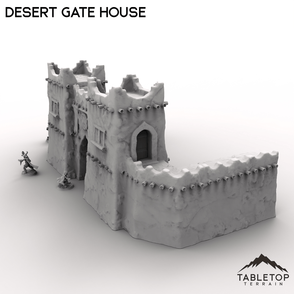 Tabletop Terrain Building Desert Gate House