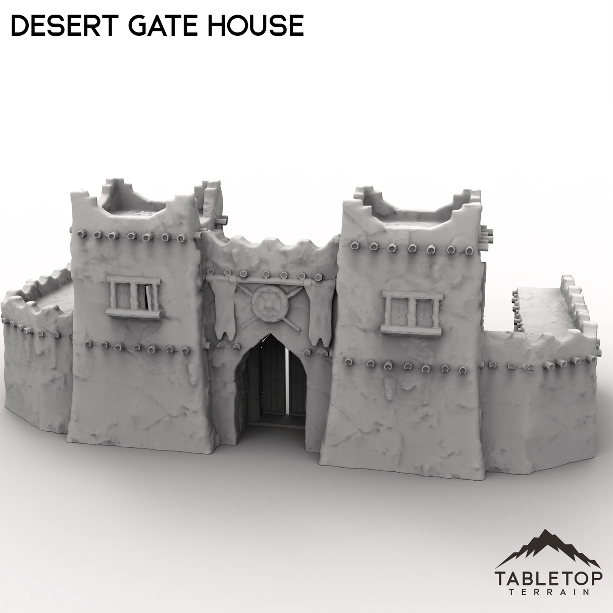 Tabletop Terrain Building Desert Gate House
