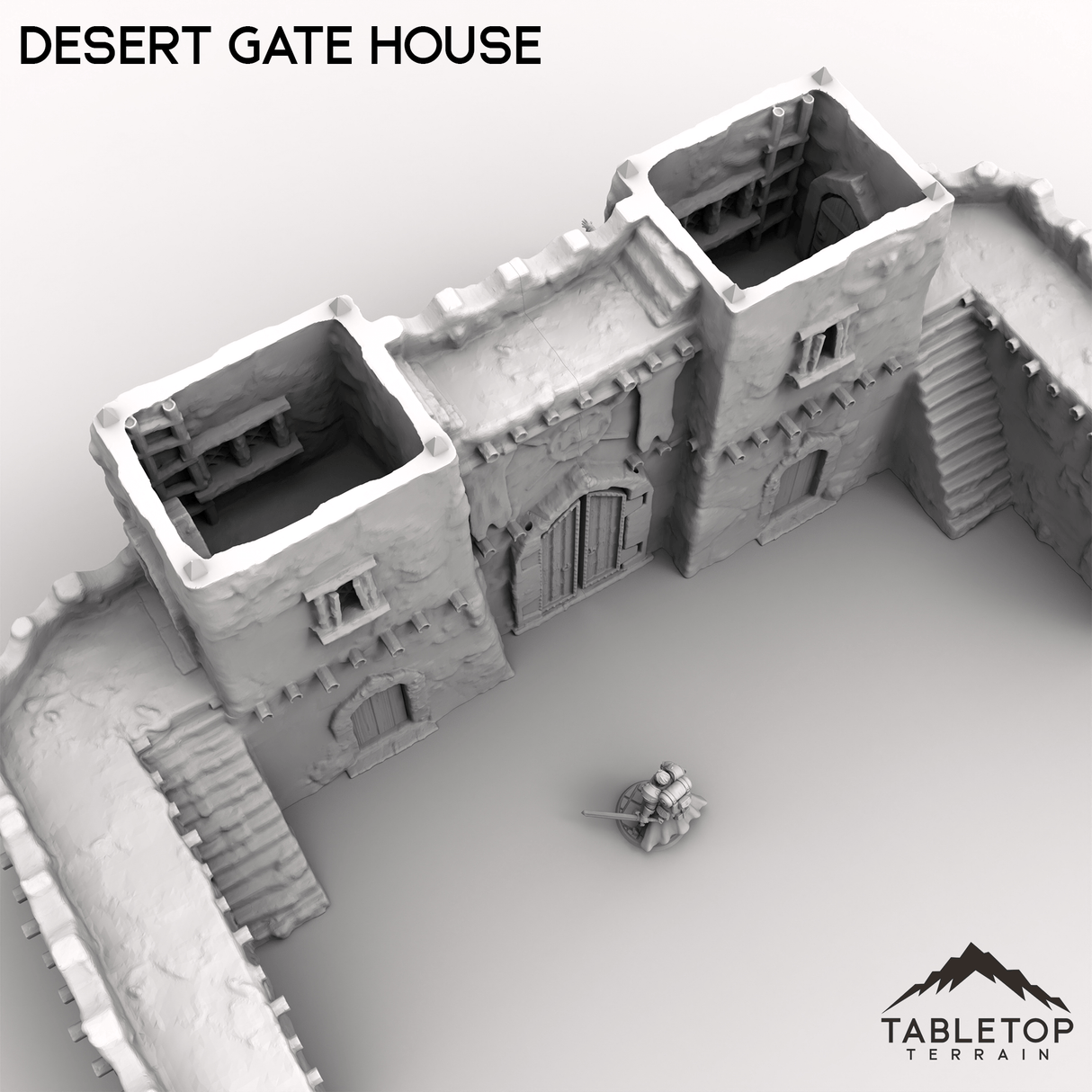 Tabletop Terrain Building Desert Gate House