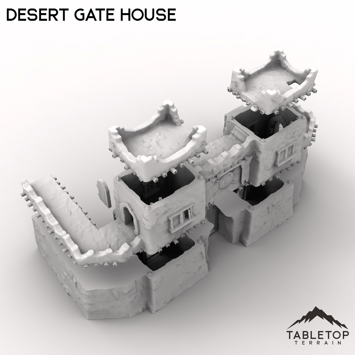 Tabletop Terrain Building Desert Gate House