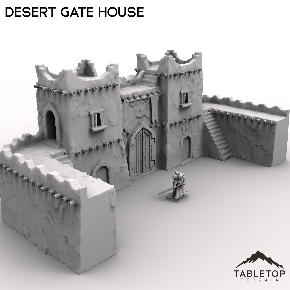 Tabletop Terrain Building Desert Gate House