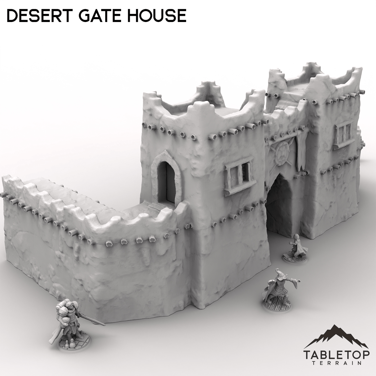 Tabletop Terrain Building Desert Gate House