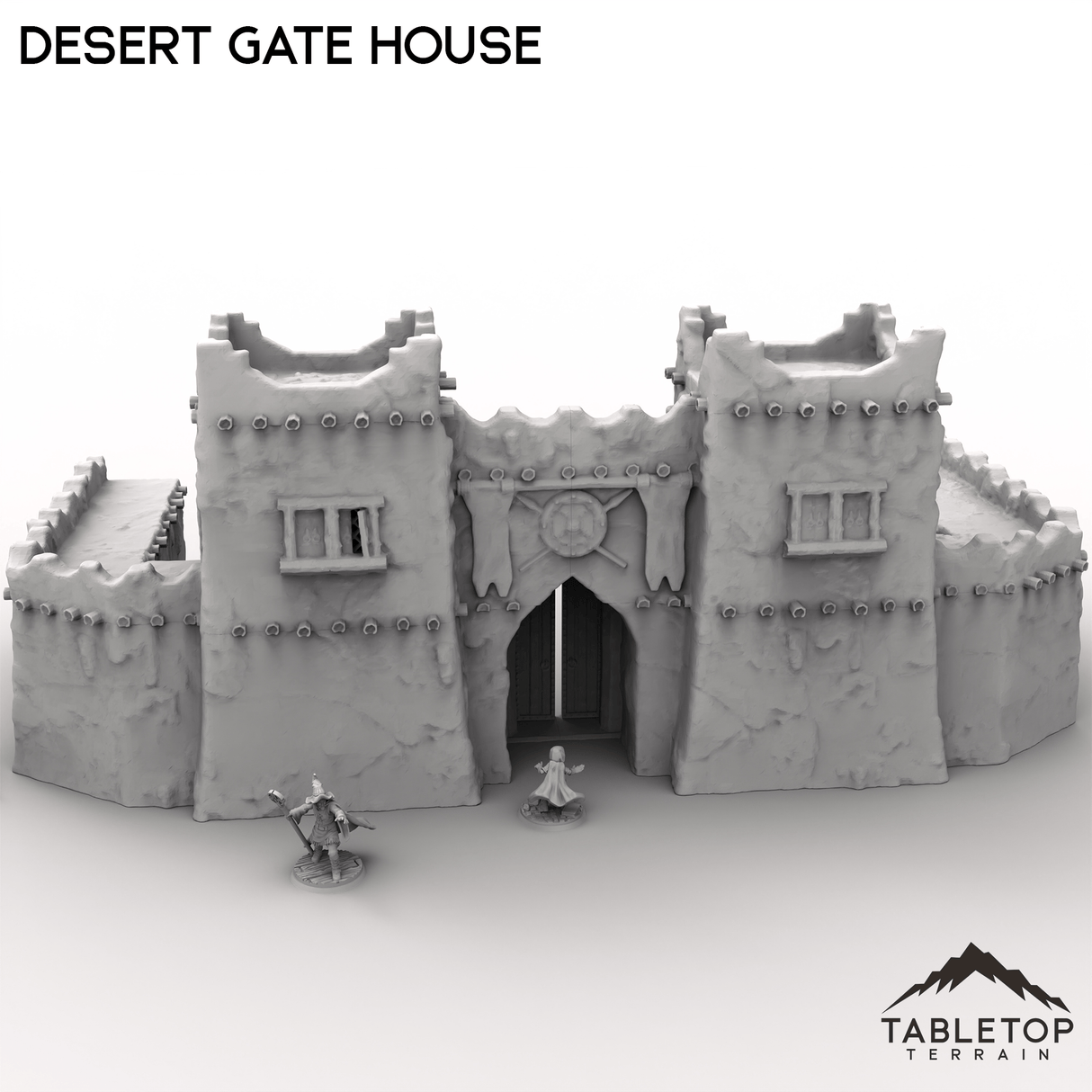 Tabletop Terrain Building Desert Gate House