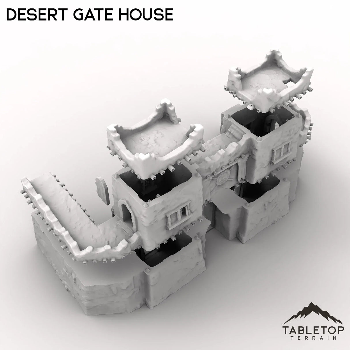 Tabletop Terrain Building Desert Gate House