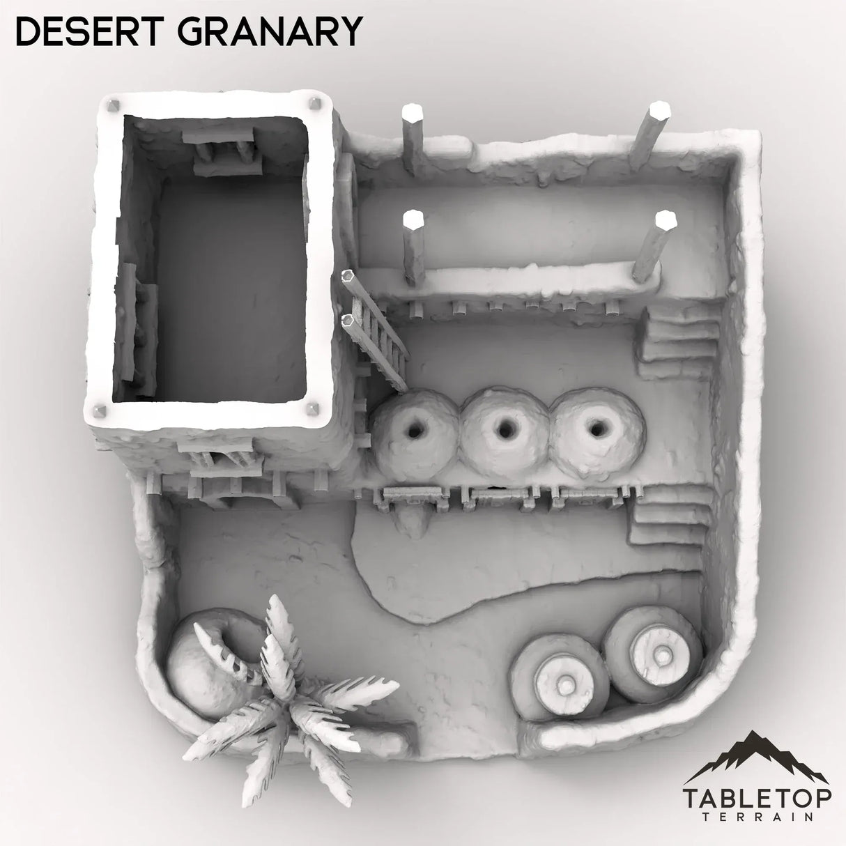 Tabletop Terrain Building Desert Granary