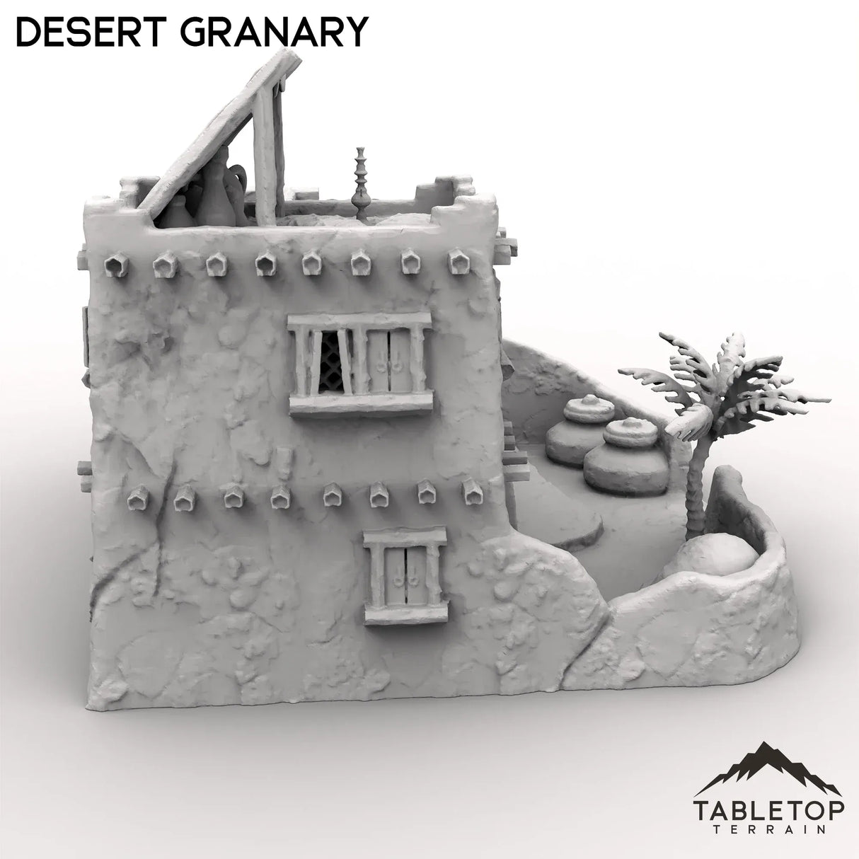 Tabletop Terrain Building Desert Granary