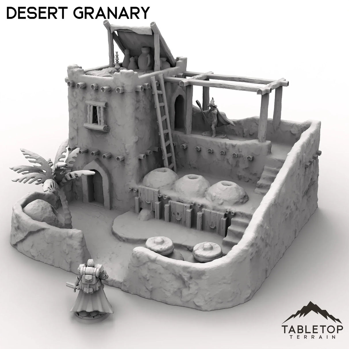 Tabletop Terrain Building Desert Granary