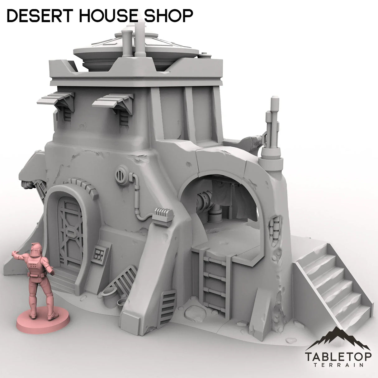 Tabletop Terrain Building Desert House Shop