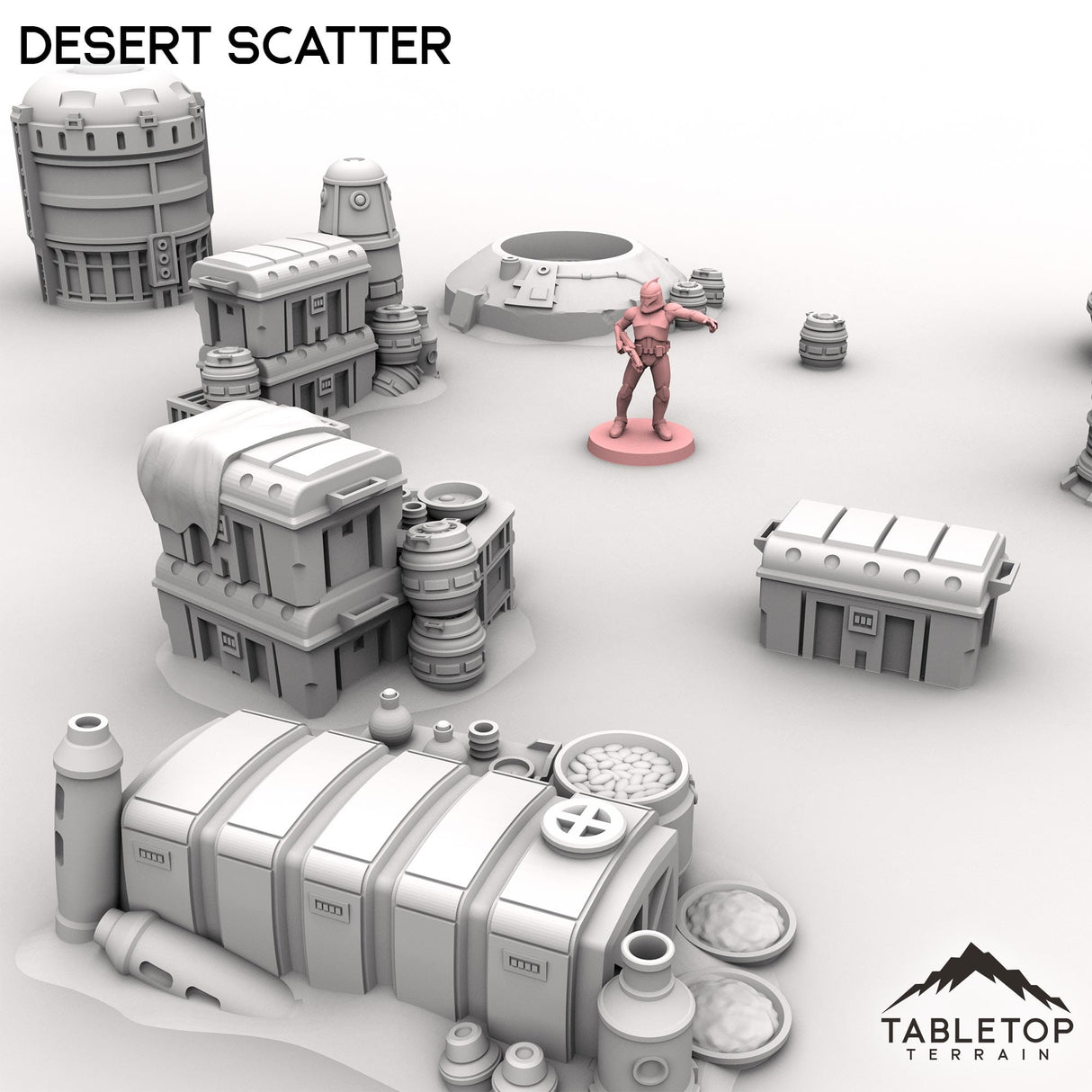 Tabletop Terrain Building Desert Scatter