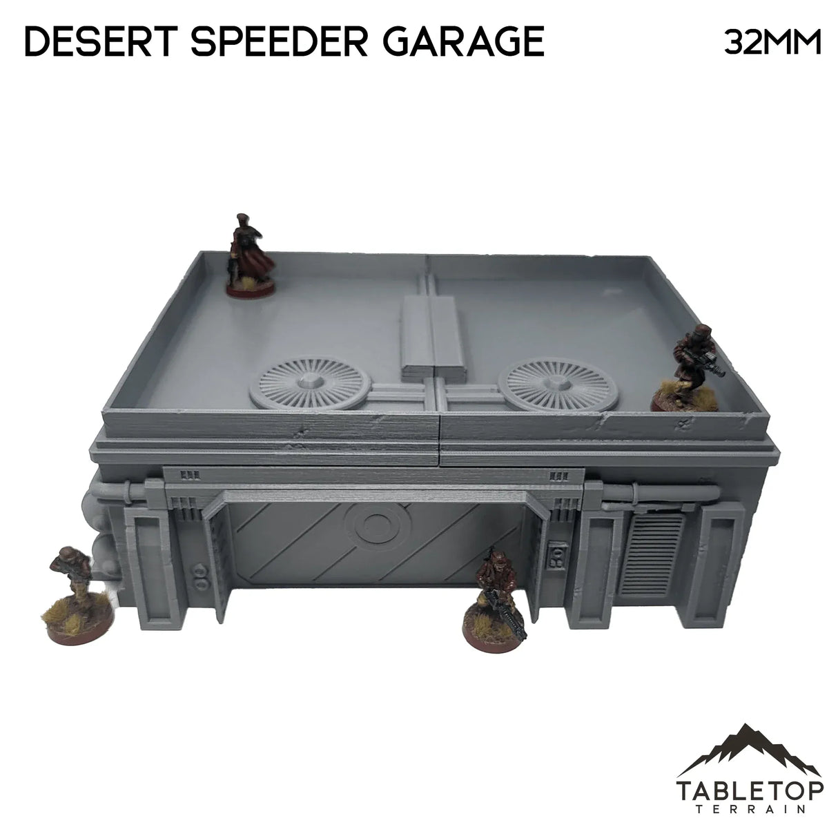 Tabletop Terrain Building Desert Speeder Garage - Star Wars Legion Building
