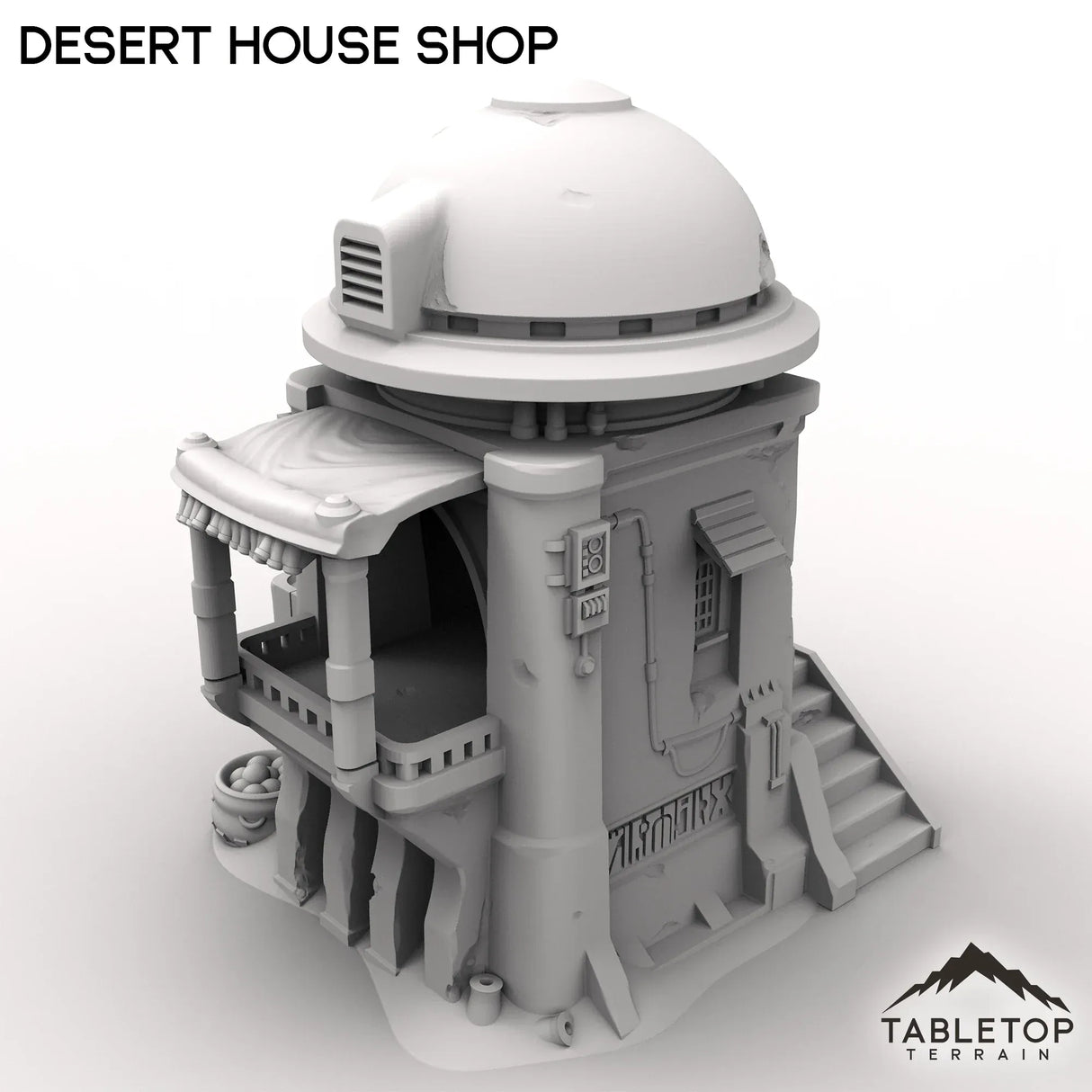 Tabletop Terrain Building Desert Storage House