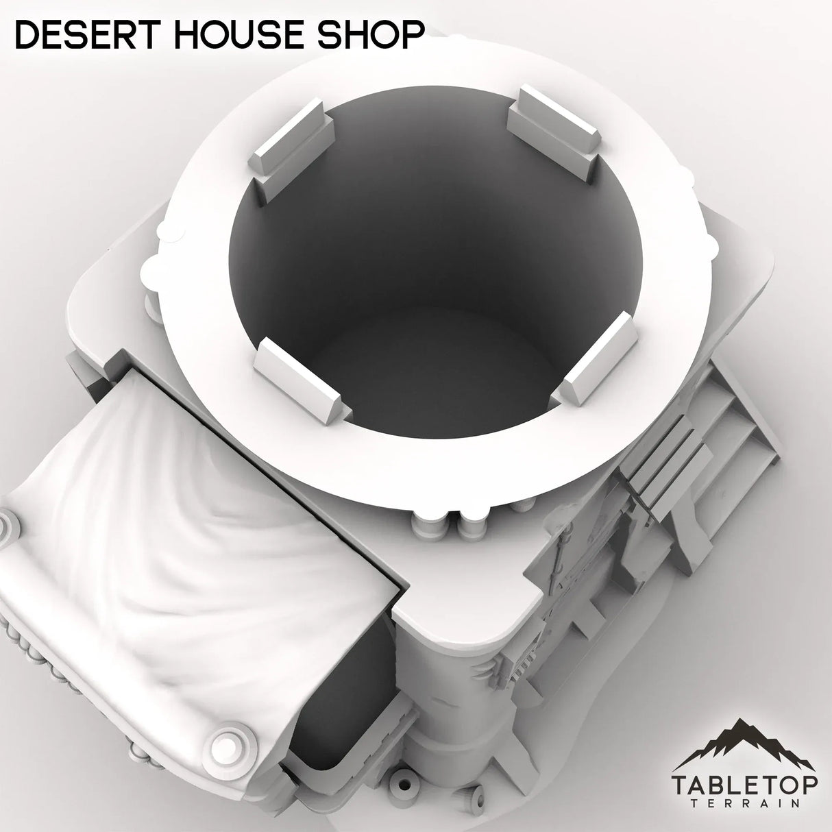 Tabletop Terrain Building Desert Storage House
