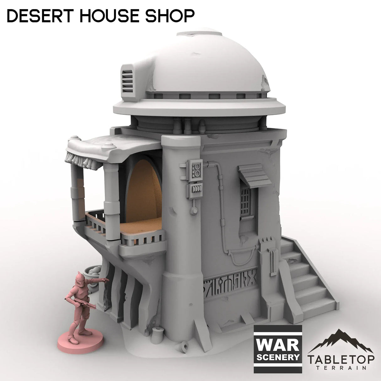 Tabletop Terrain Building Desert Storage House