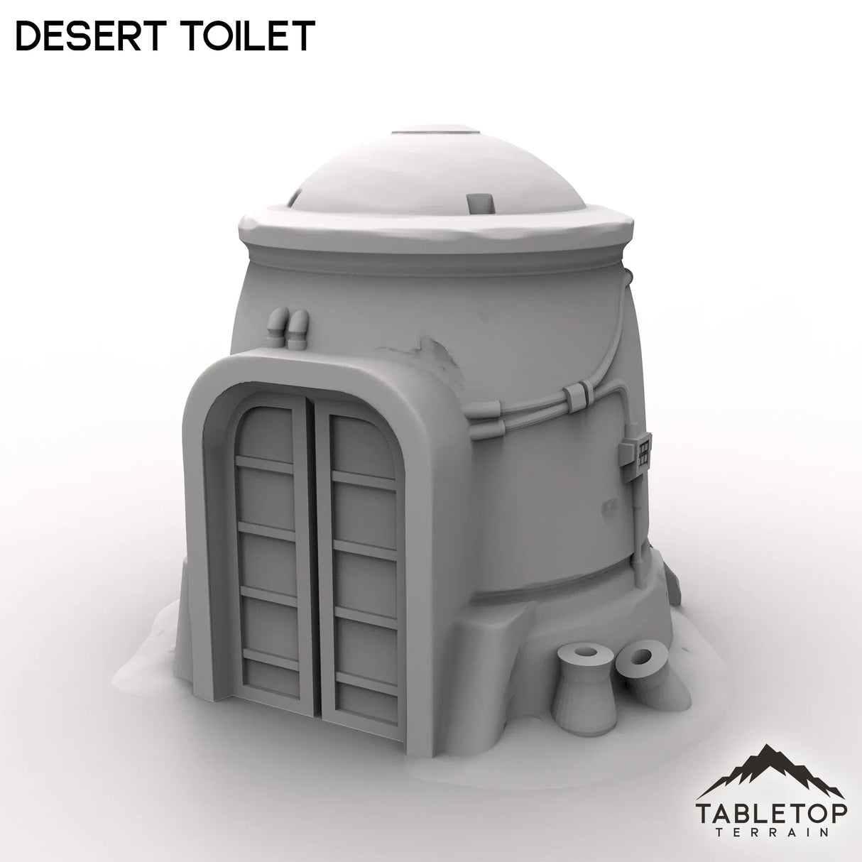 Tabletop Terrain Building Desert Toilet