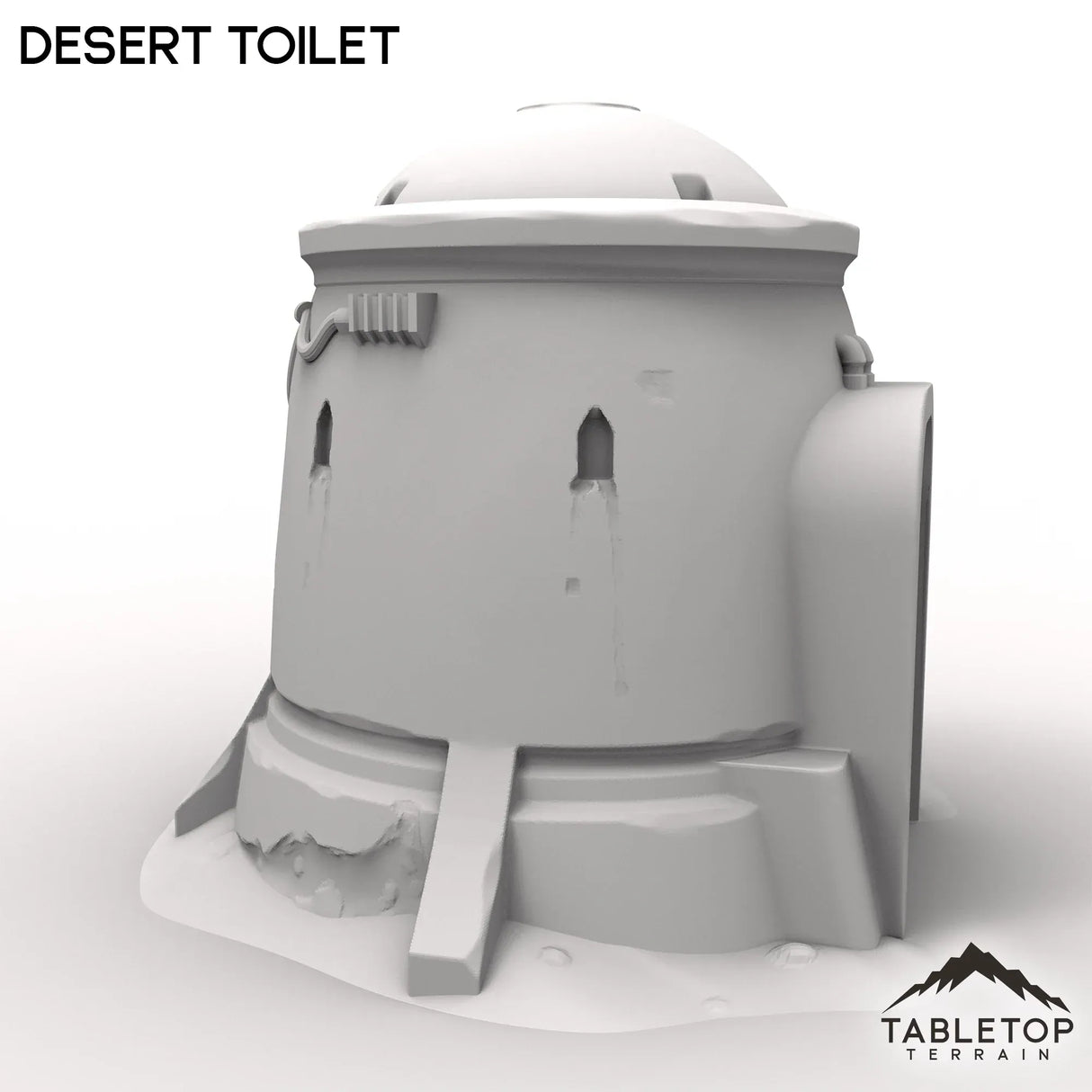 Tabletop Terrain Building Desert Toilet