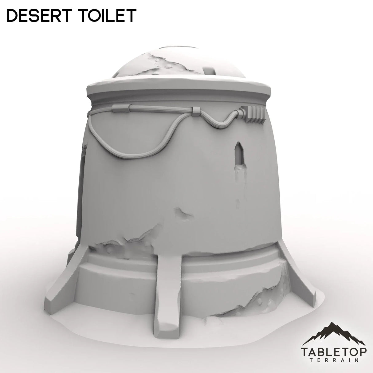 Tabletop Terrain Building Desert Toilet