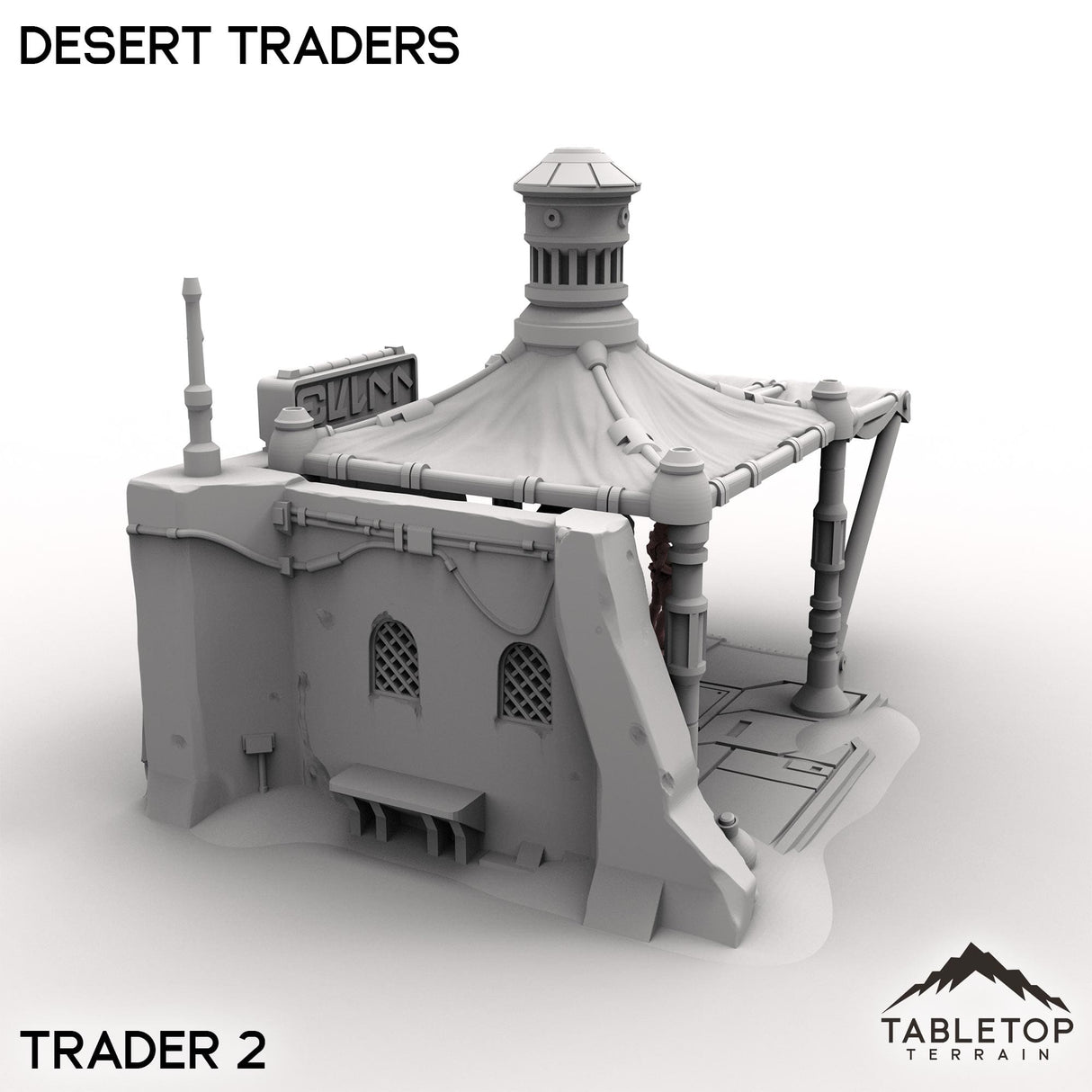 Tabletop Terrain Building Desert Traders