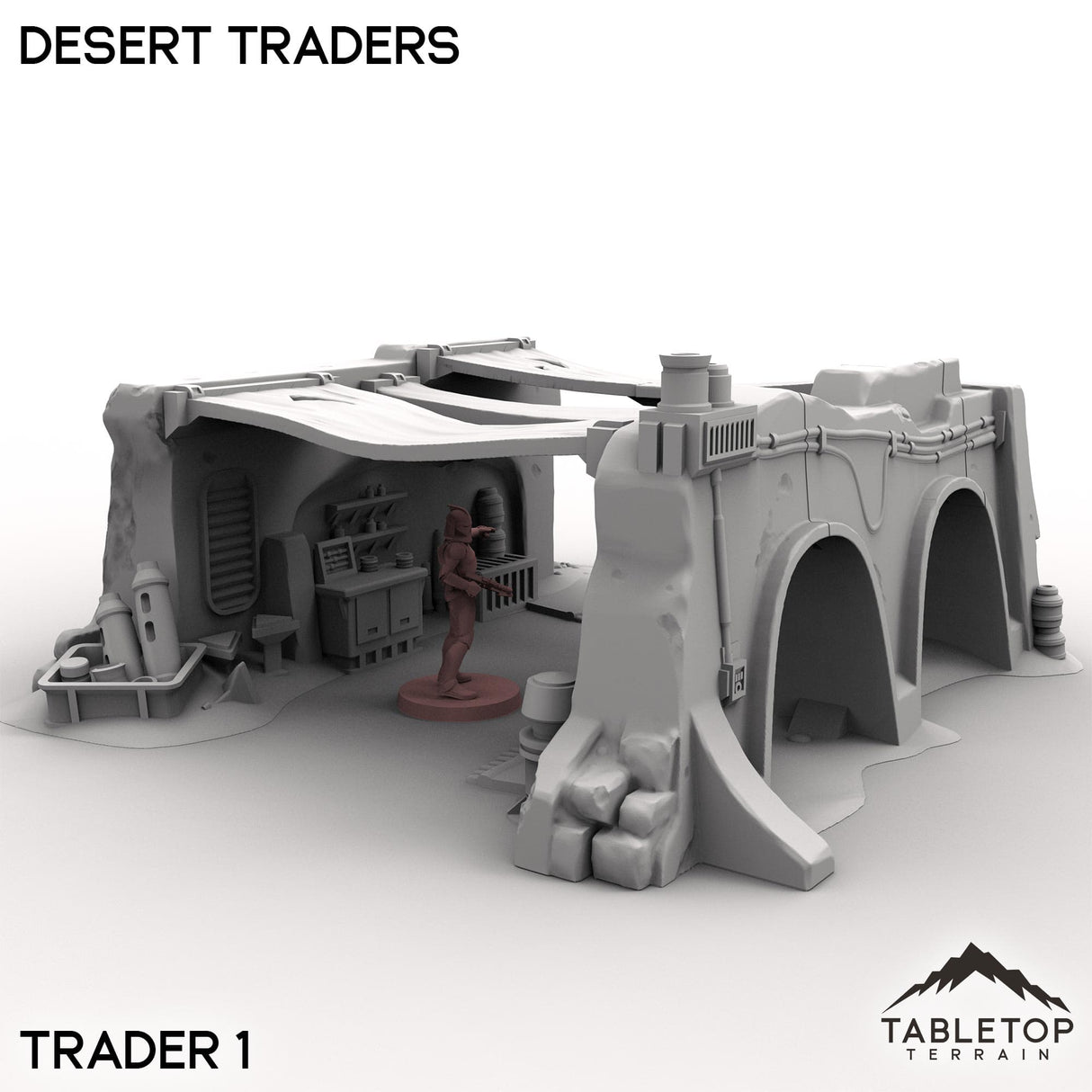Tabletop Terrain Building Desert Traders