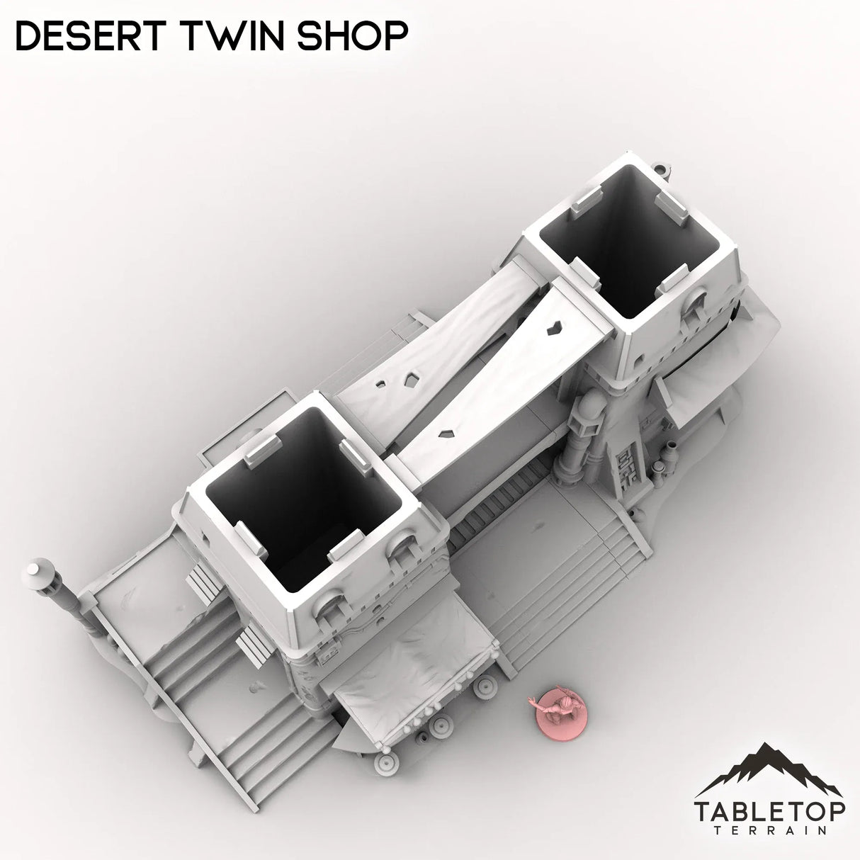 Tabletop Terrain Building Desert Twin Shop