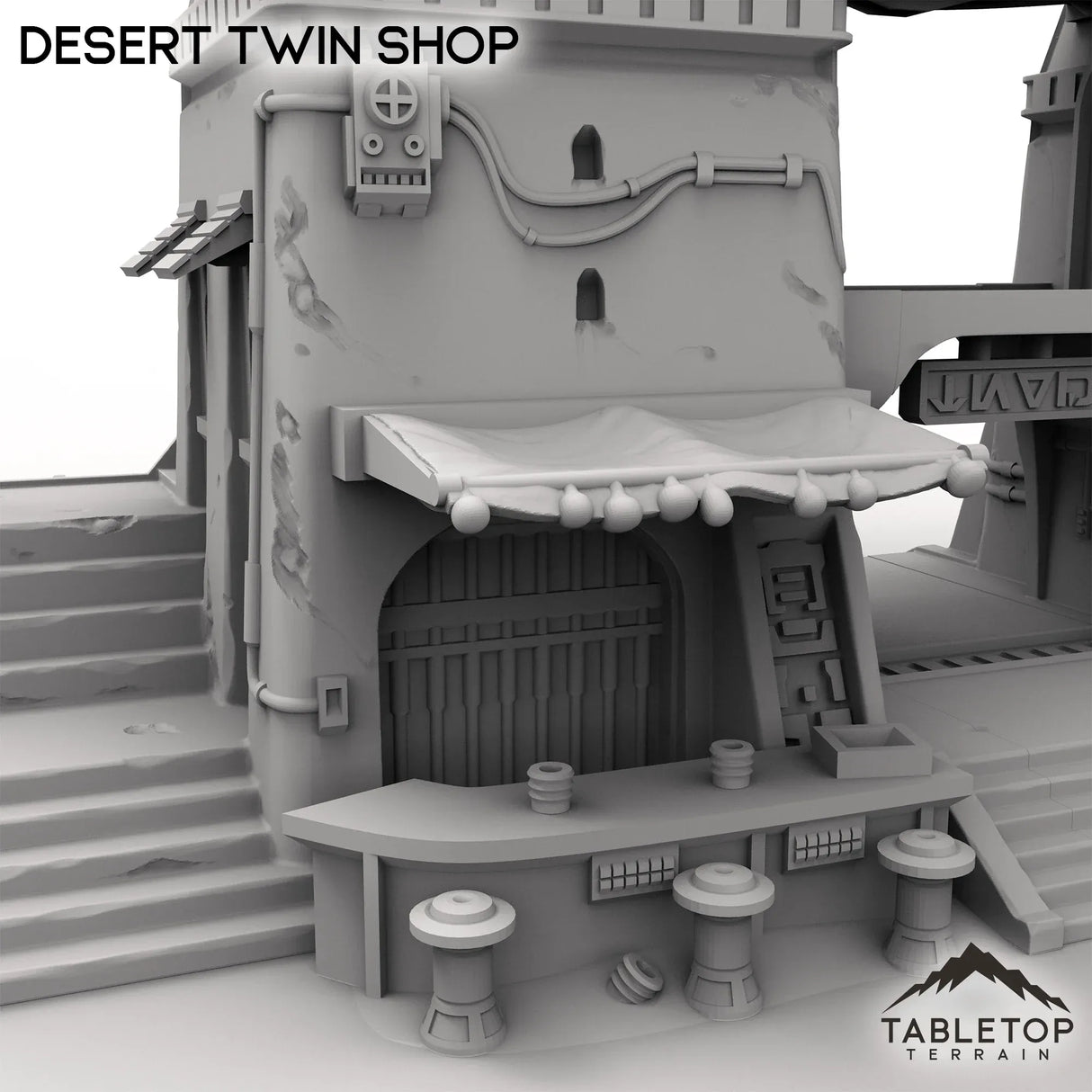 Tabletop Terrain Building Desert Twin Shop