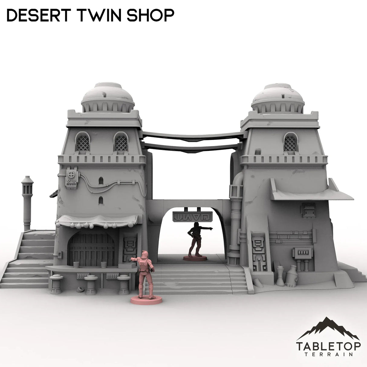 Tabletop Terrain Building Desert Twin Shop