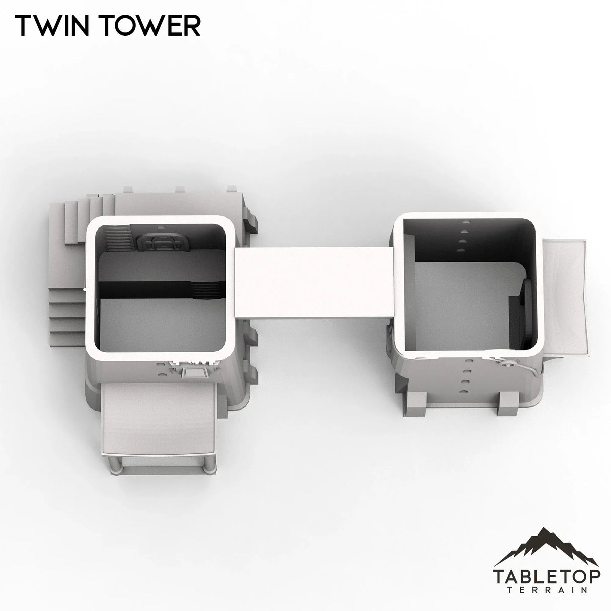 Tabletop Terrain Building Desert Twin Tower